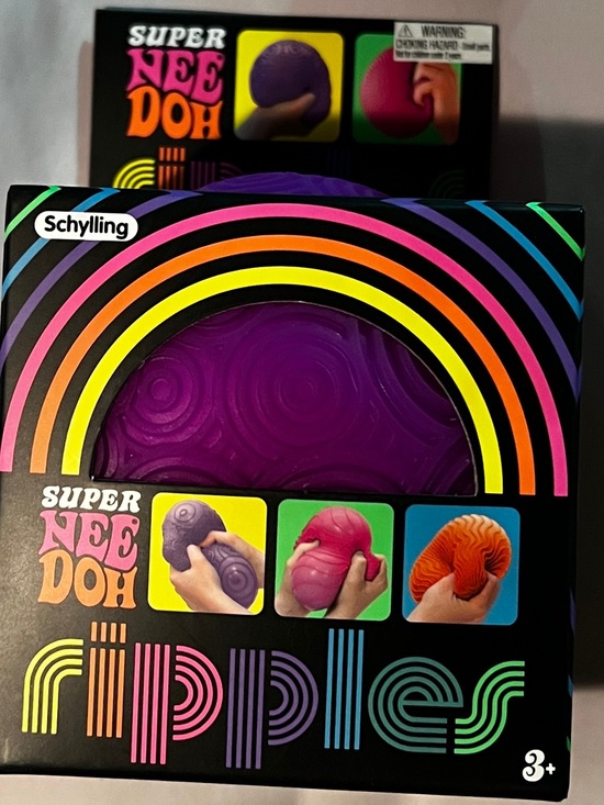 Super Ripples NeeDoh | Toys | Nwt Super Needoh Ripples Purple Xl Textured Nee Doh ...
